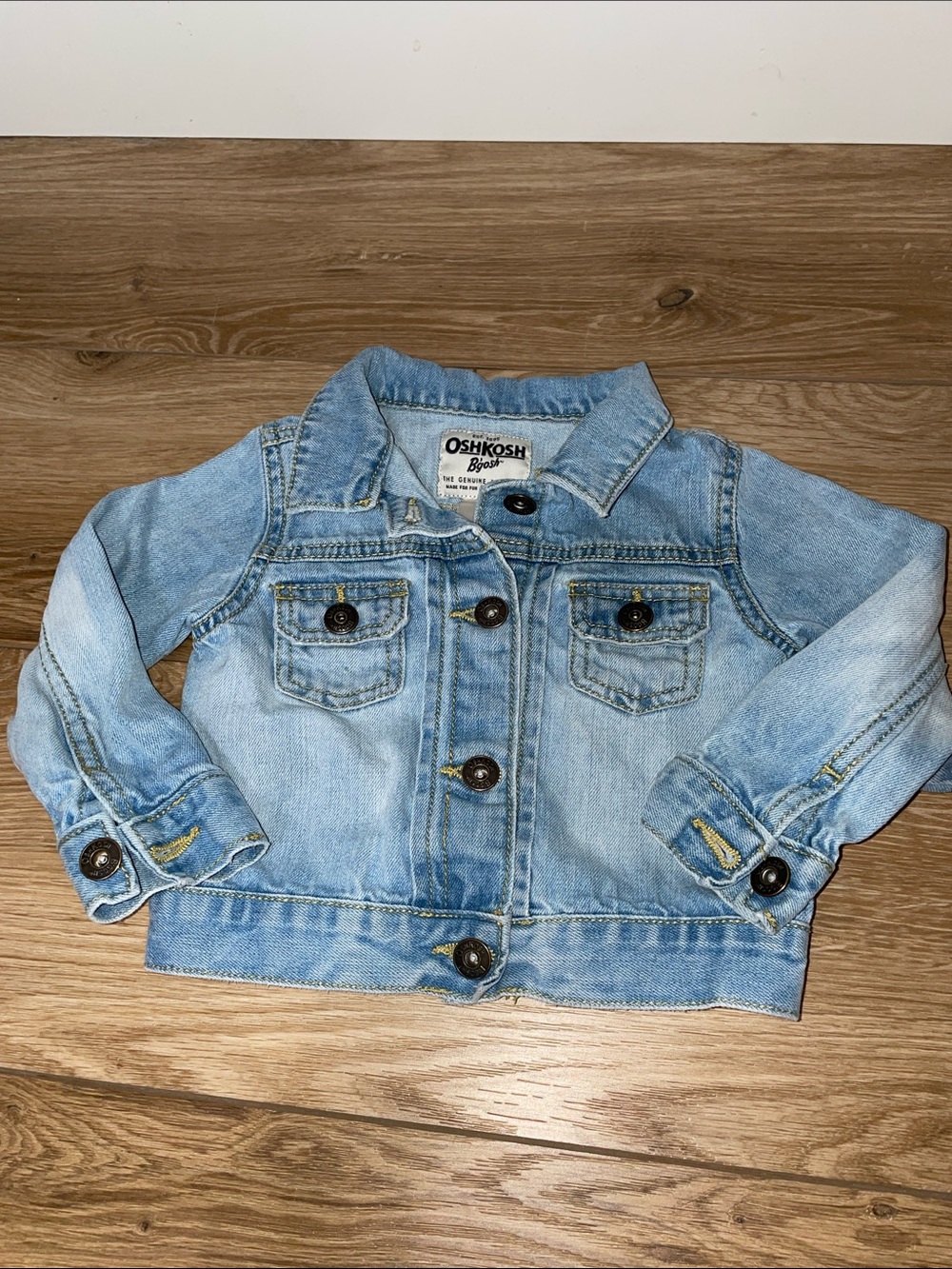 OshKosh B'gosh Light Wash Denim Jacket
